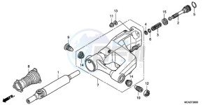 GL18009 NZ / AB NAV - (NZ / AB NAV) drawing SWINGARM