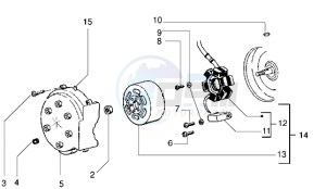 DNA 50 drawing Flywheel magneto