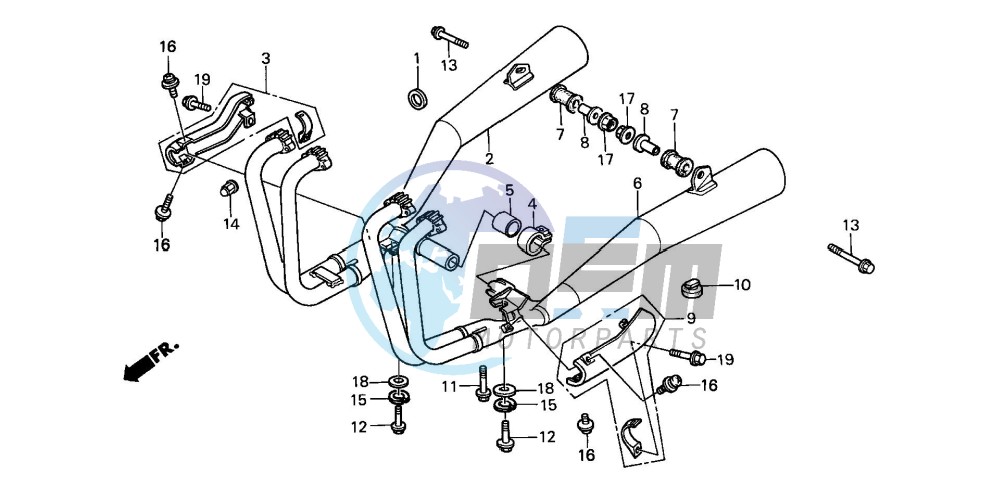 EXHAUST MUFFLER