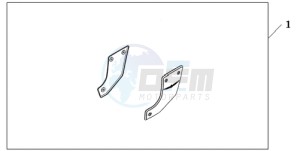 GL18009 Europe Direct - (ED / AB NAV) drawing CH SWINGARM PIVOT