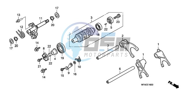 GEARSHIFT DRUM