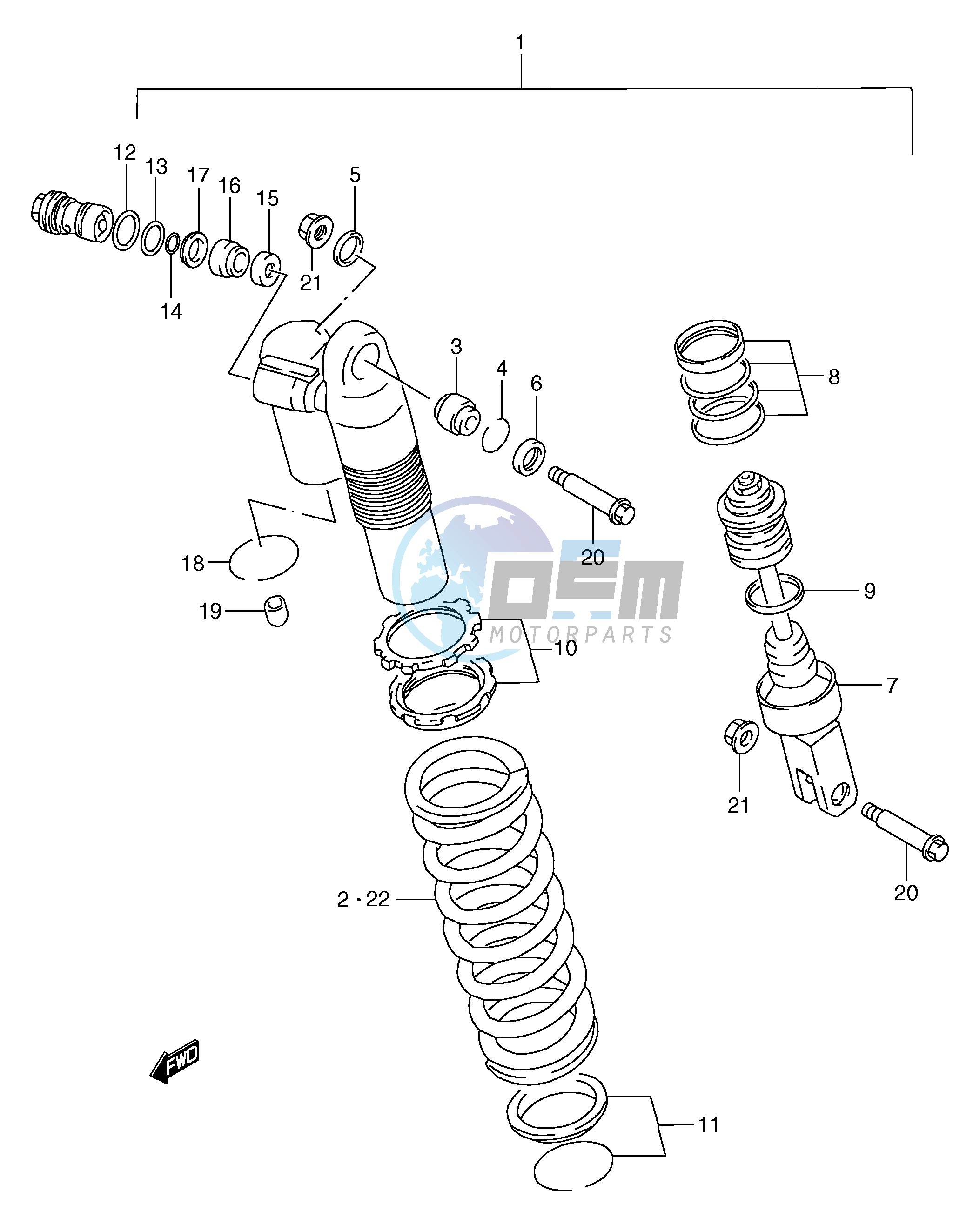 SHOCK ABSORBER (MODEL Y)