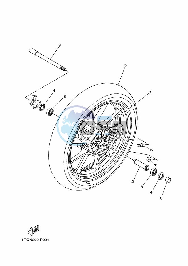 FRONT WHEEL