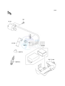 BR 125 B [WIND 125] (B2) B2 drawing IGNITION SYSTEM