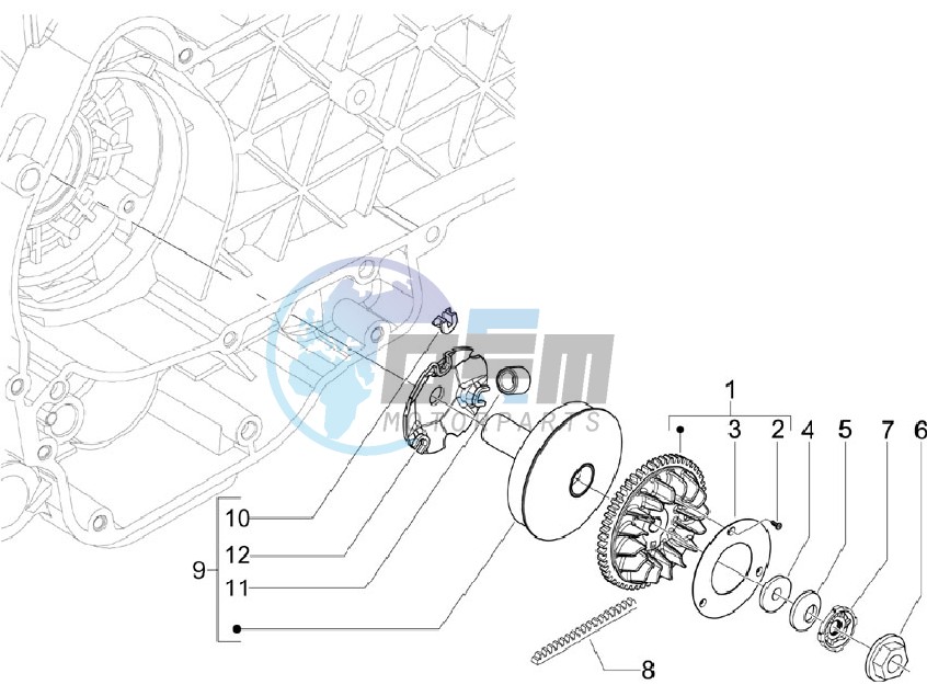 Driving pulley