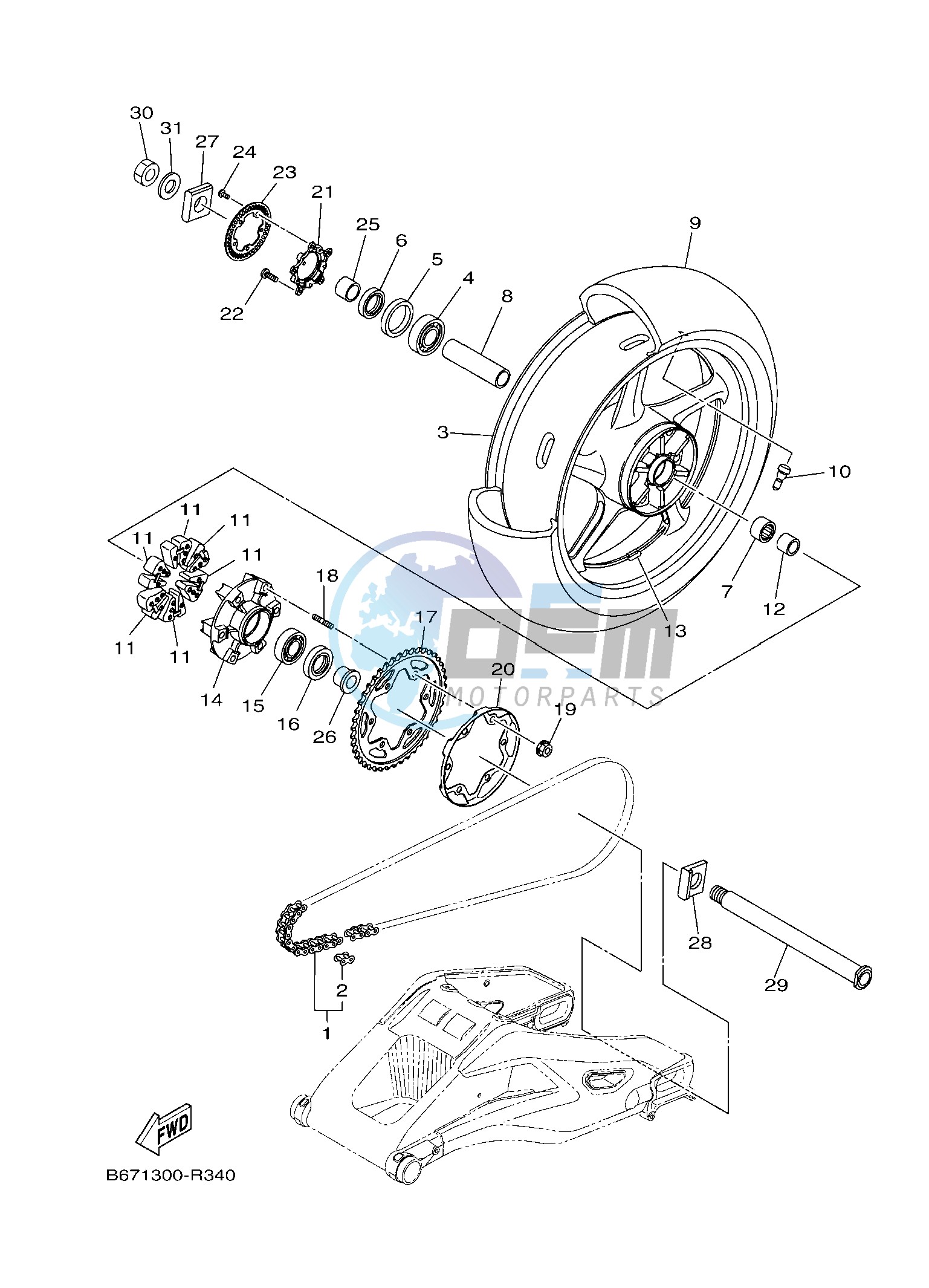 REAR WHEEL