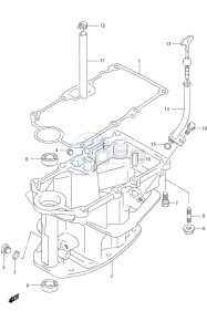 DF 9.9 drawing Oil Pan