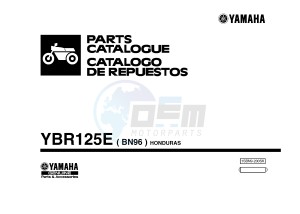 YBR125E (BN96) drawing .1-Front-Page