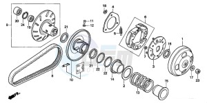 NSS250 JAZZ drawing DRIVEN FACE