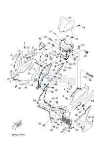 YP400R X-MAX 400 (1SD5 1SD5 1SD5 1SD5) drawing WINDSHIELD