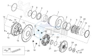 RST 1000 Futura drawing Rear wheel II