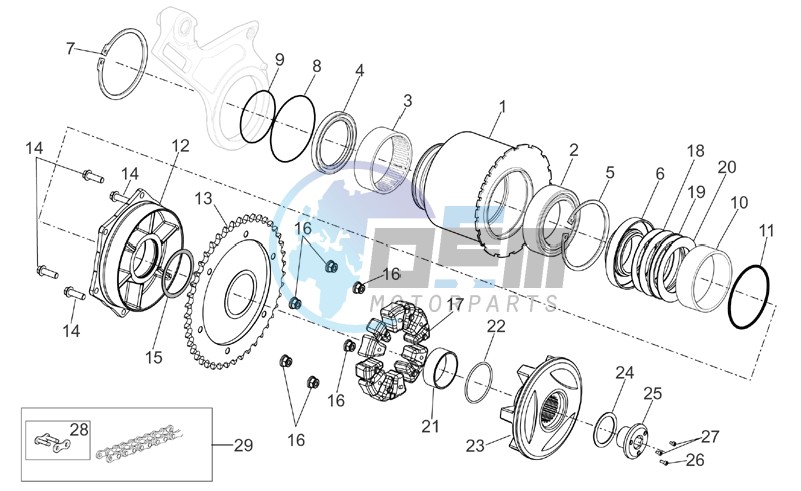 Rear wheel II