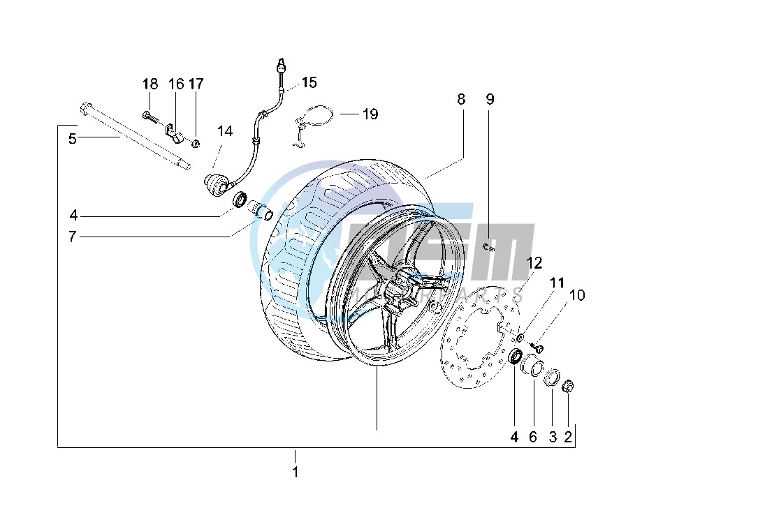 Front wheel