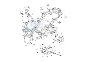 YP R X-MAX 125 drawing FRAME