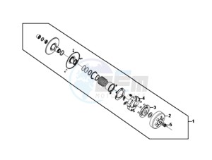 SYMPHONY ST 125 (L8) EU drawing CLUTCH