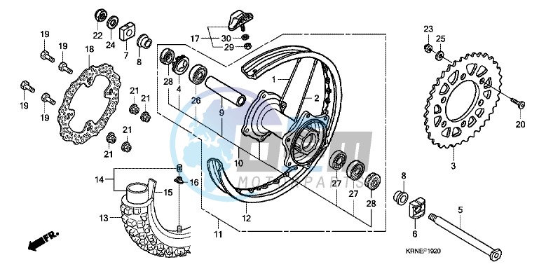 REAR WHEEL