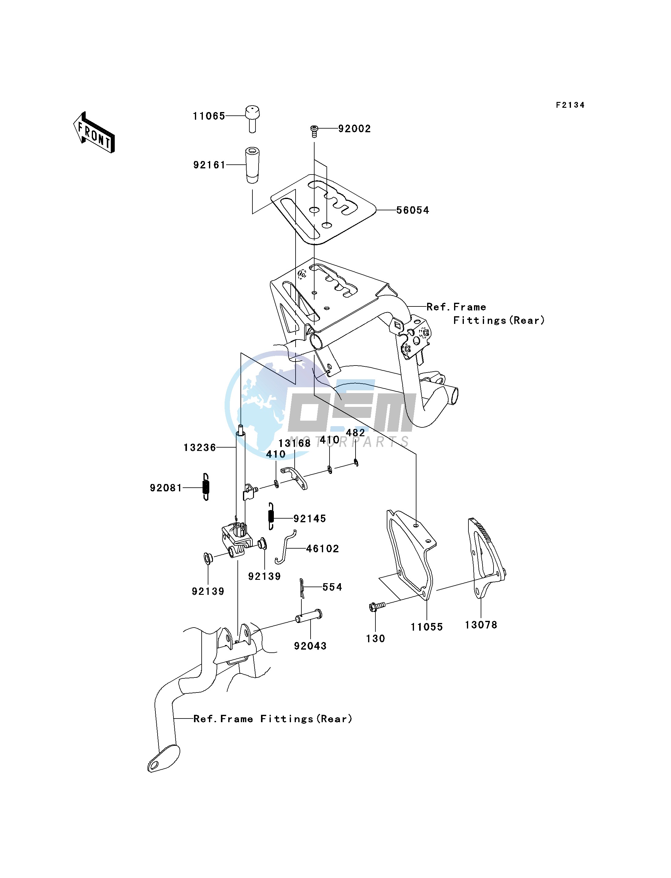 SHIFT LEVER-- S- -