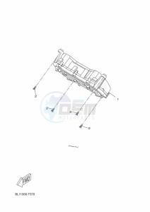 CZD300-A XMAX 300 (BBA4) drawing METER