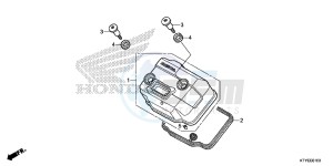 CBR125RF CBR125R 2ED - (2ED) drawing CYLINDER HEAD COVER