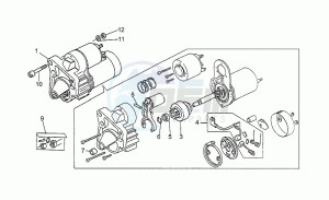 V 35 350 Carabinieri - PA Carabinieri/PA drawing Starter motor