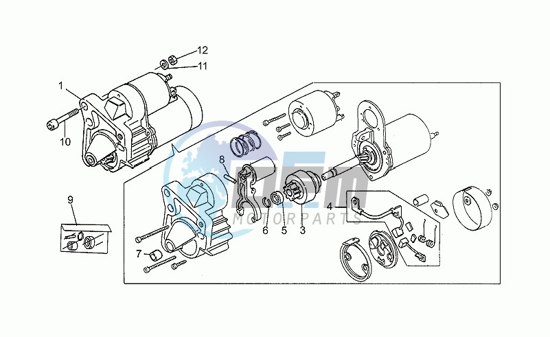 Starter motor