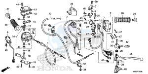 TRX420FM2G TRX420 ED drawing SWITCH/CABLE