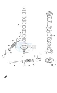 DF 70A drawing Camshaft