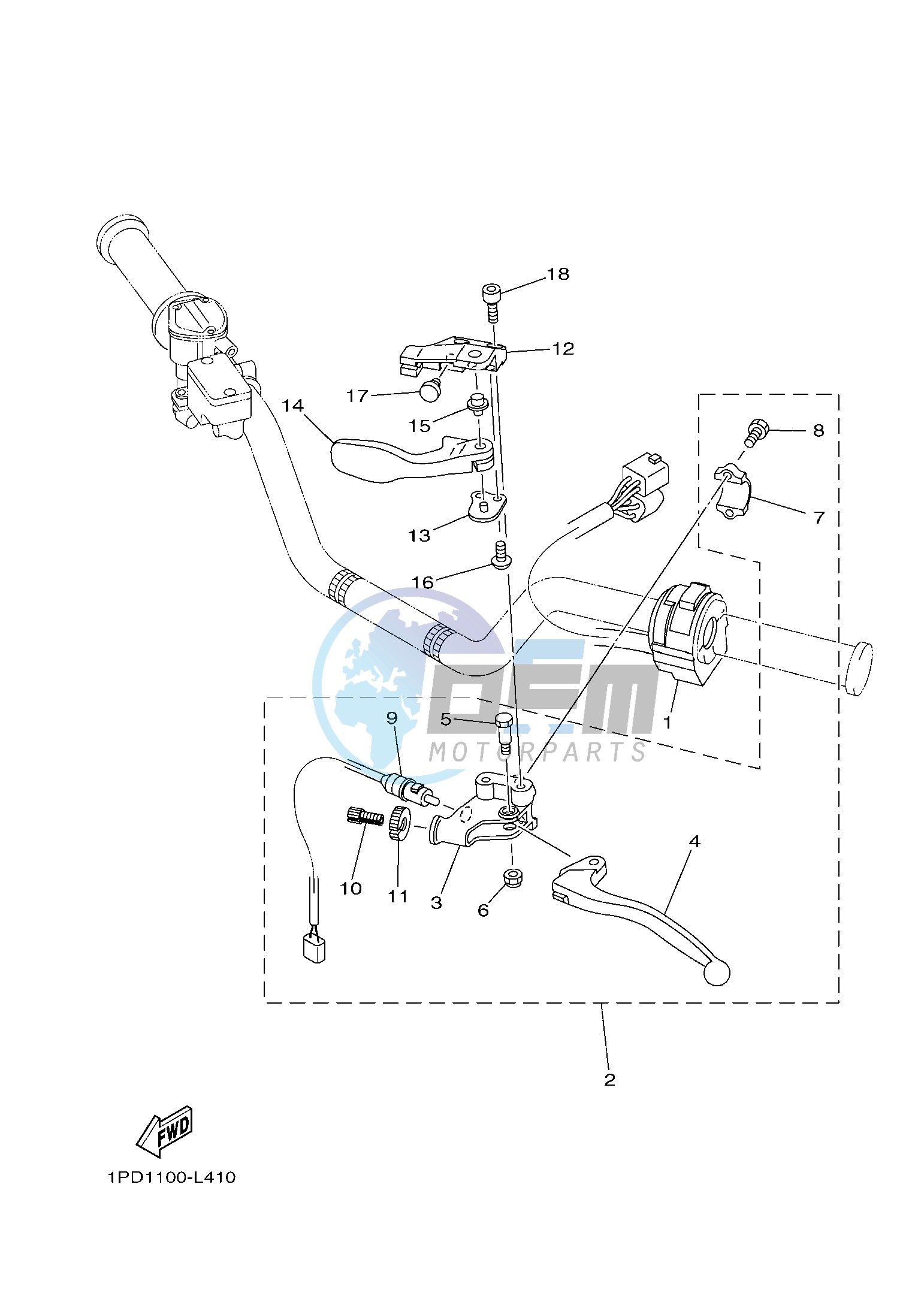 HANDLE SWITCH & LEVER