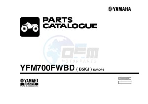 YFM700FWBD KODIAK 700 EPS (B5KJ) drawing Infopage-1