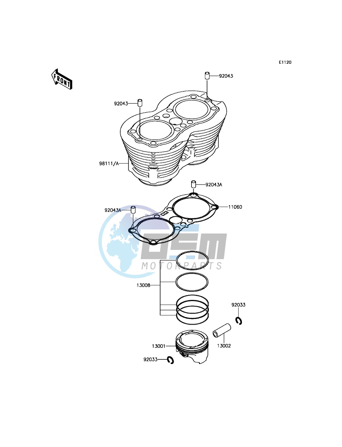 Cylinder/Piston(s)