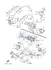 XV1900A MIDNIGHT STAR (1CR4) drawing INTAKE