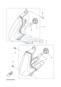 YP125RA (ABS) X-MAX 250 ABS (2DL6 2DL6 2DL6 2DL6) drawing FLASHER LIGHT