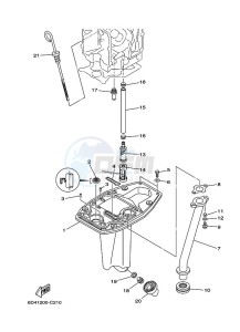 F15AEHL drawing VENTILATEUR-DHUILE