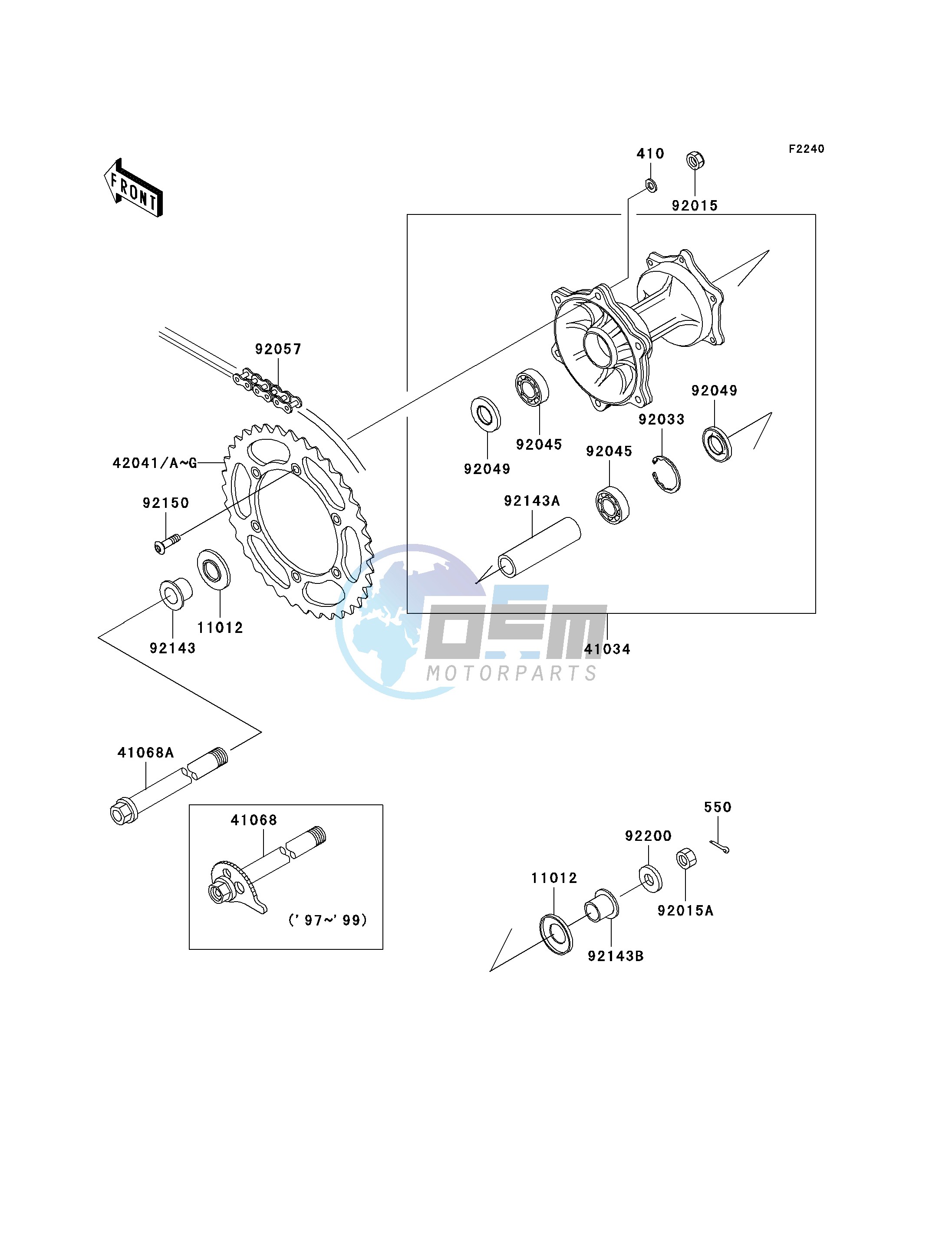 REAR HUB