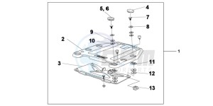 XL1000VAB drawing TOP BOX BRACKET