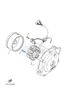 YBR125EGS YBR125G (43BM) drawing GENERATOR