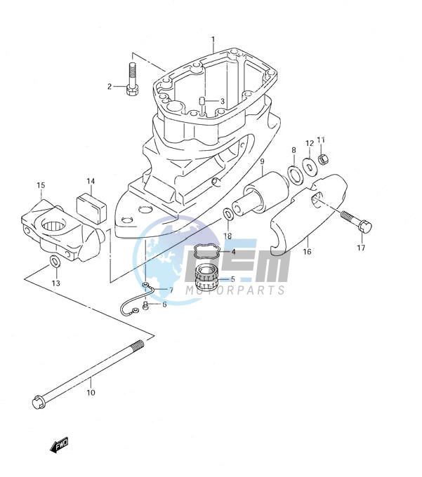 Drive Shaft Housing