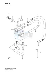 VS1400 (E3-E28) INTRUDER drawing AIR VENT VALVE (E33)