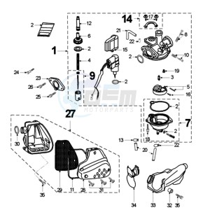 TKR SZ A EU drawing CARBURETTOR