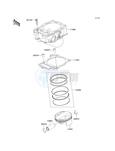 KSF 450 B [KFX450R MONSTER ENERGY] (B8F-B9FB) B8F drawing CYLINDER_PISTON-- S- -