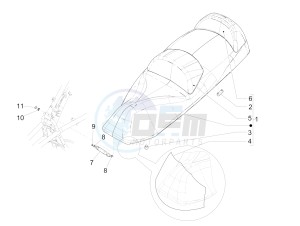 MP3 500 SPORT BUSINESS ABS E3-E4 (NAFTA)2 drawing Saddle/seats