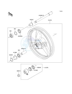 ER 500 A [ER5] (A3-A4) [ER5] drawing FRONT HUB