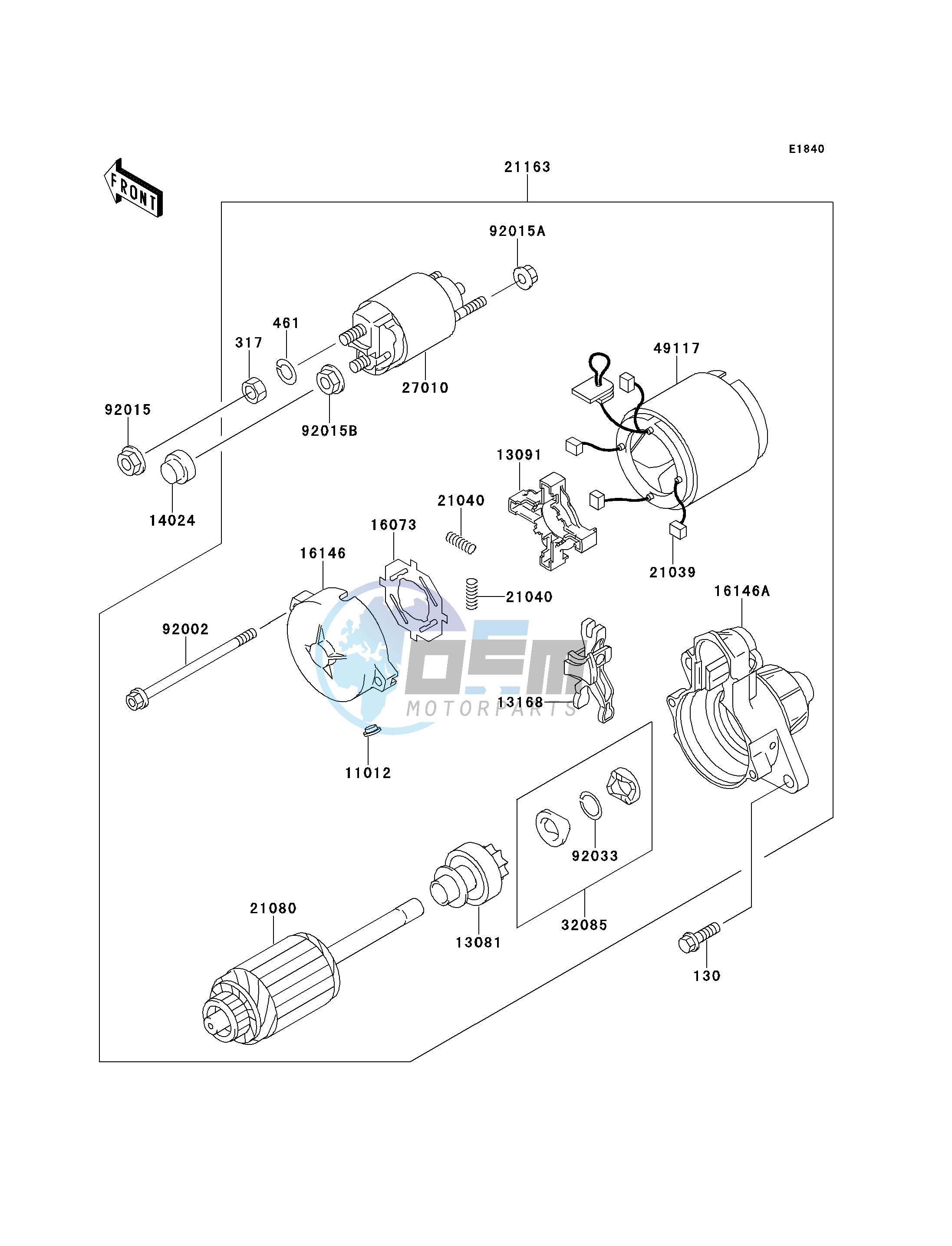 STARTER MOTOR