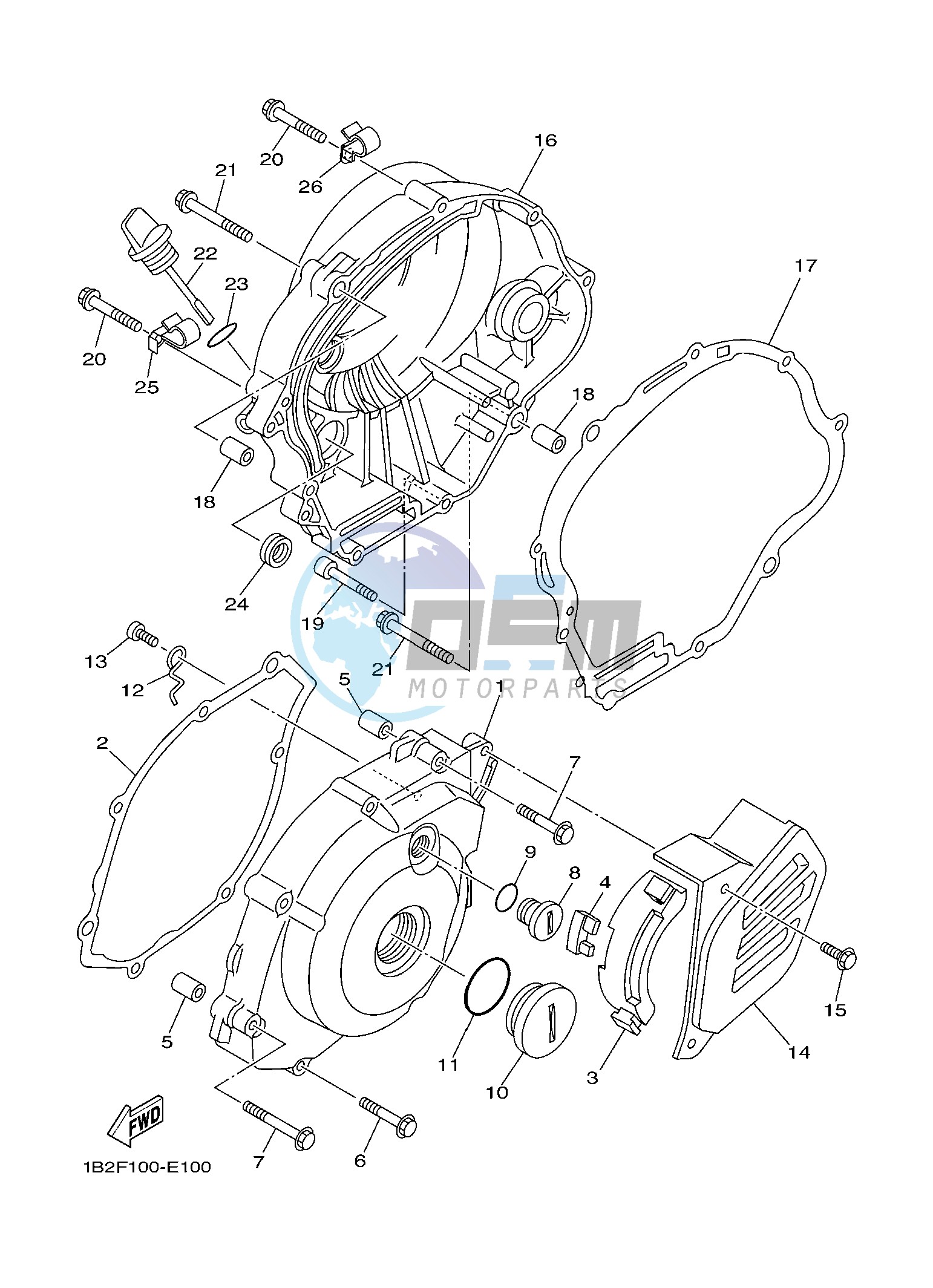 CRANKCASE COVER 1