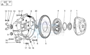 V7 Stone 750 drawing Clutch I