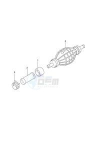 DF 250 drawing Fuel Hose