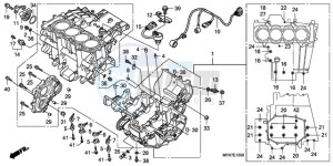 CB1000R9 Europe Direct - (ED) drawing CRANKCASE