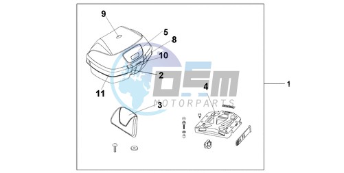 TOP BOX 45L