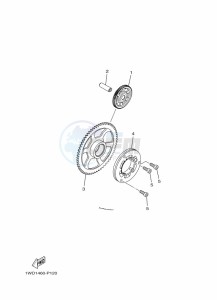 YZF320-A YZF-R3 (B7P3) drawing STARTER CLUTCH