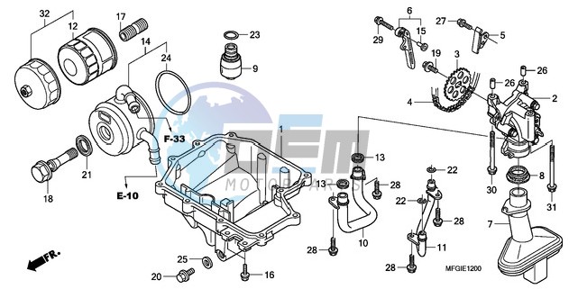 OIL PAN/OIL PUMP